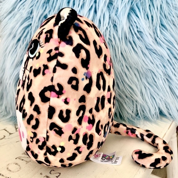 Squishmallows, RARE, Justice, Exclusive, DUMA, Cheetah, 8.5", Plush, 2019 - Picture 3 of 8